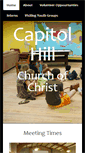 Mobile Screenshot of capitolhillcofc.org